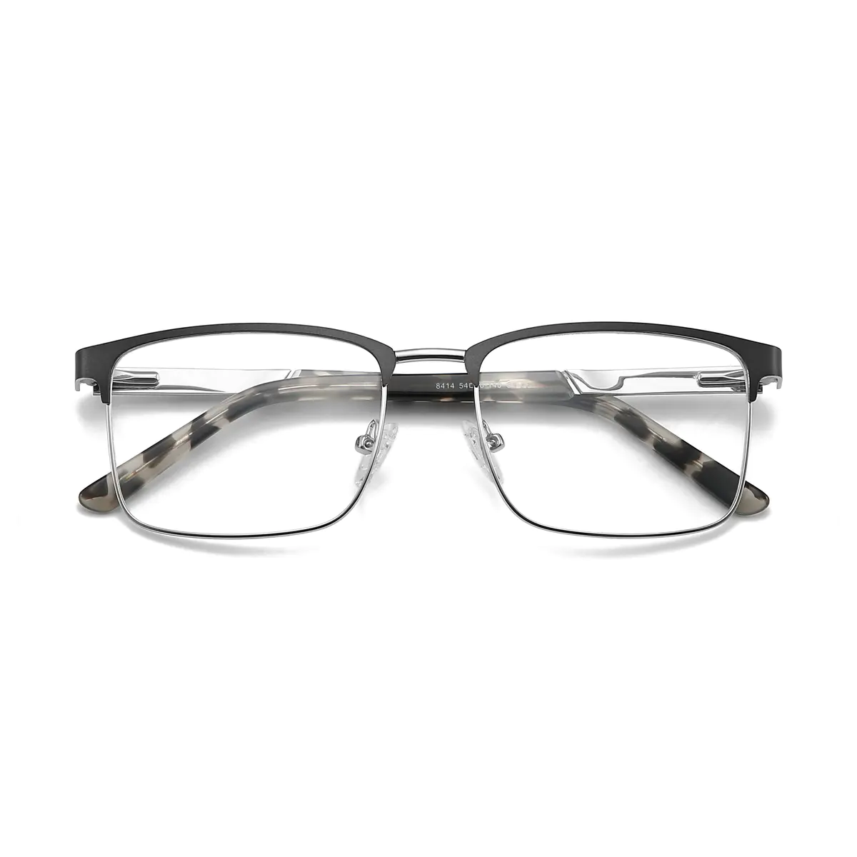 Browline Gun Eyeglasses