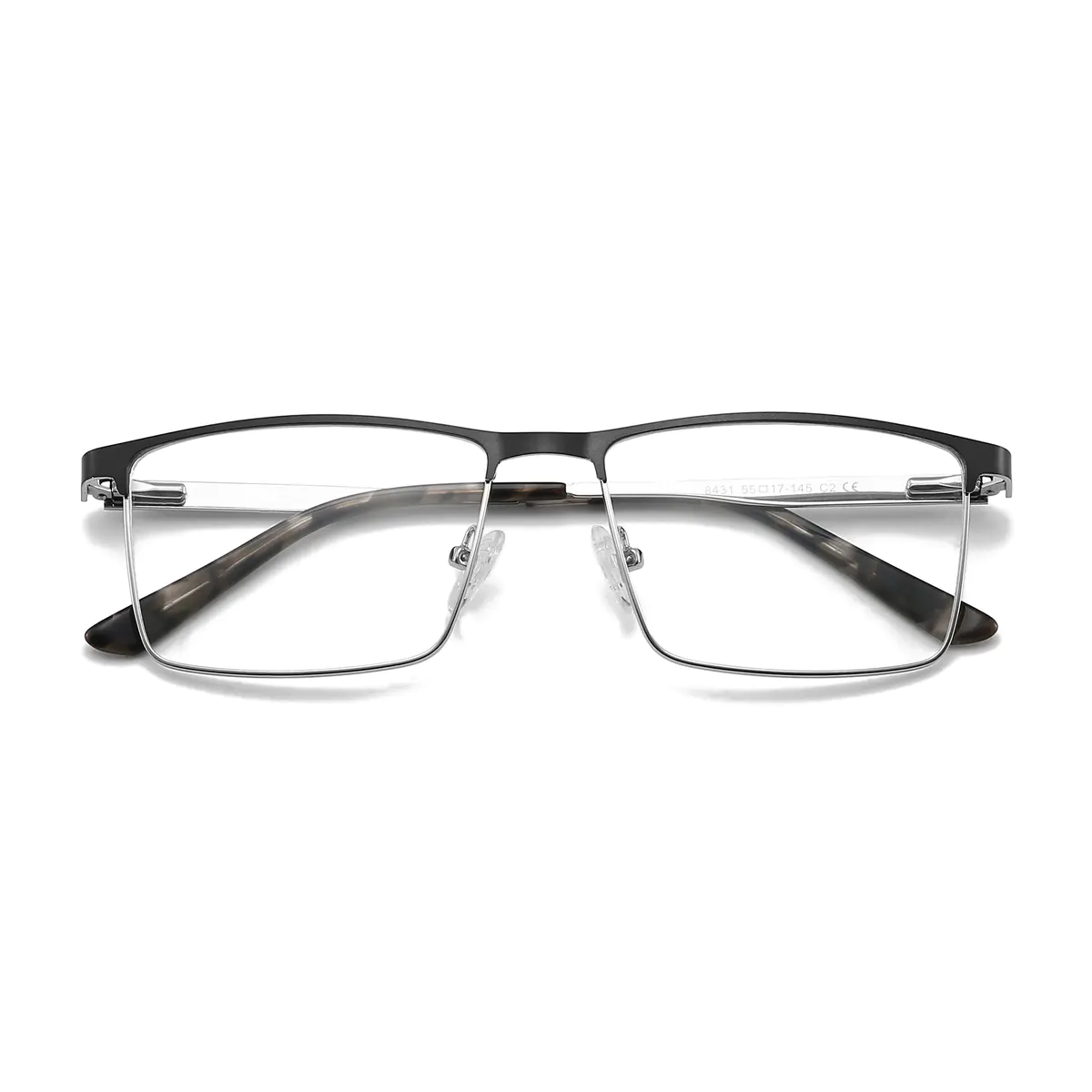 Browline Gun Eyeglasses
