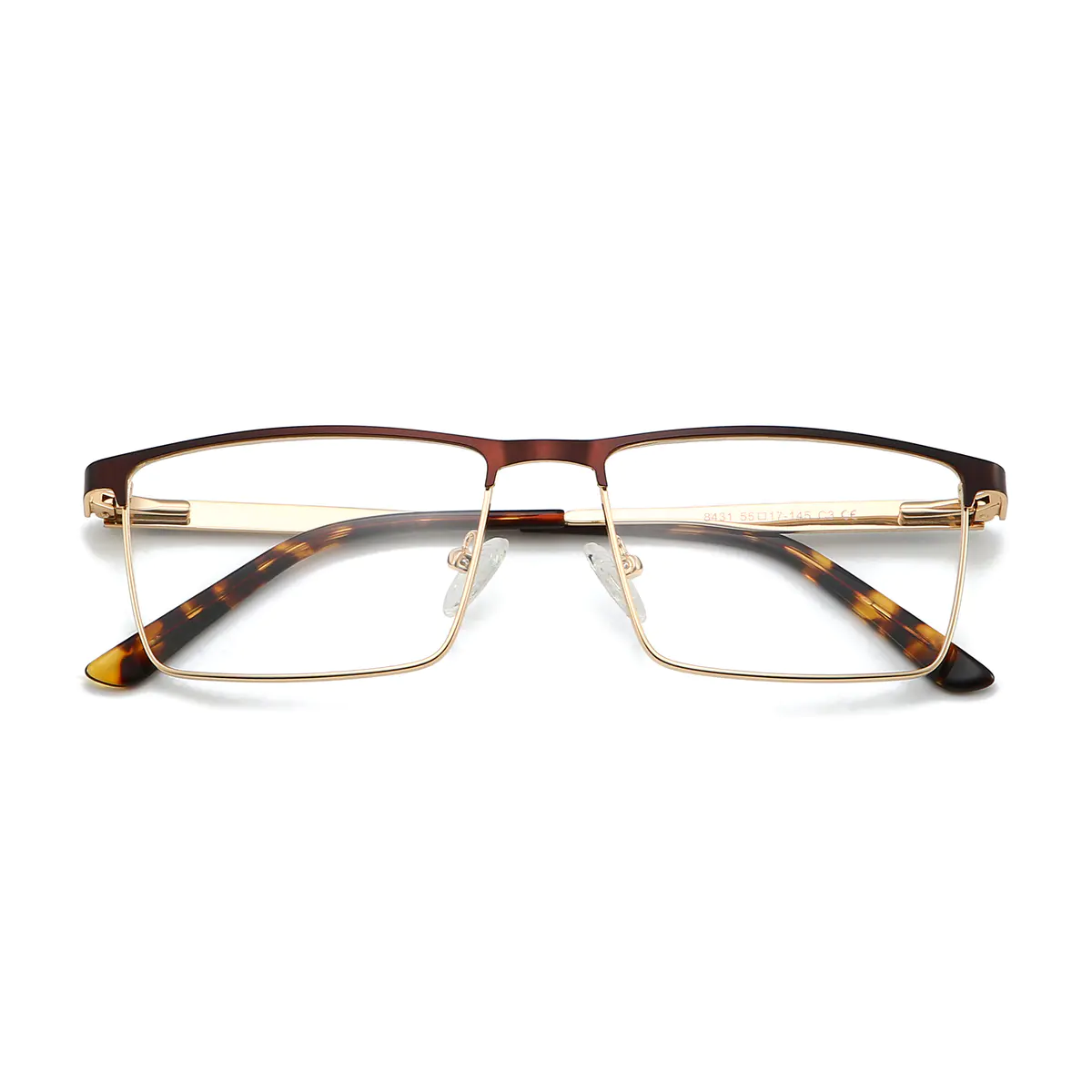 Browline Gold Eyeglasses