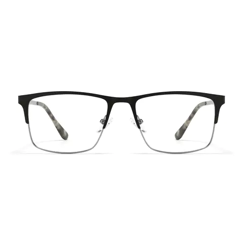 Rectangle Black Eyeglasses