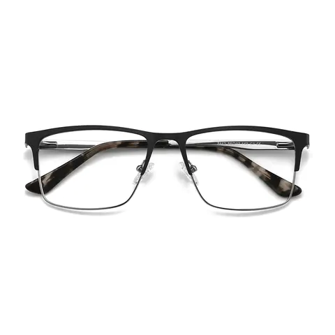 Rectangle Black Eyeglasses