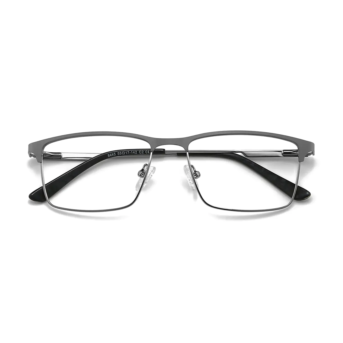 Browline Rectangle Grey