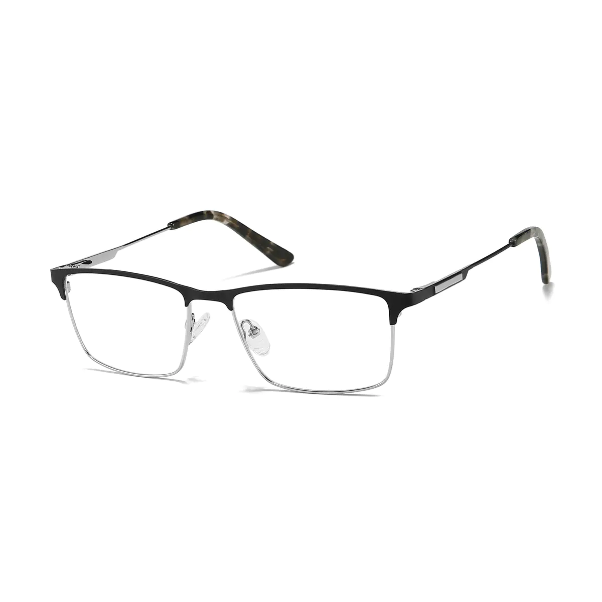 Browline Rectangle Black