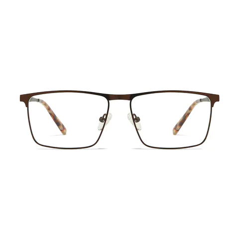 Browline Rectangle Brown