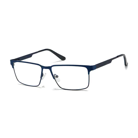 Browline Rectangle Blue