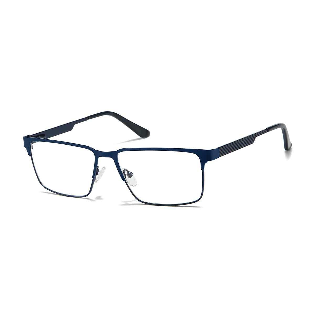 Browline Rectangle Blue