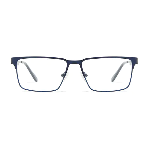 Browline Rectangle Blue