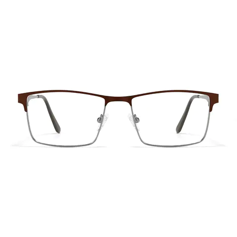 Browline Brown Eyeglasses