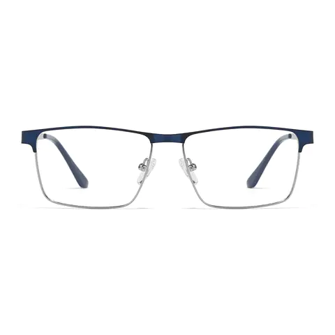 Browline Rectangle Blue