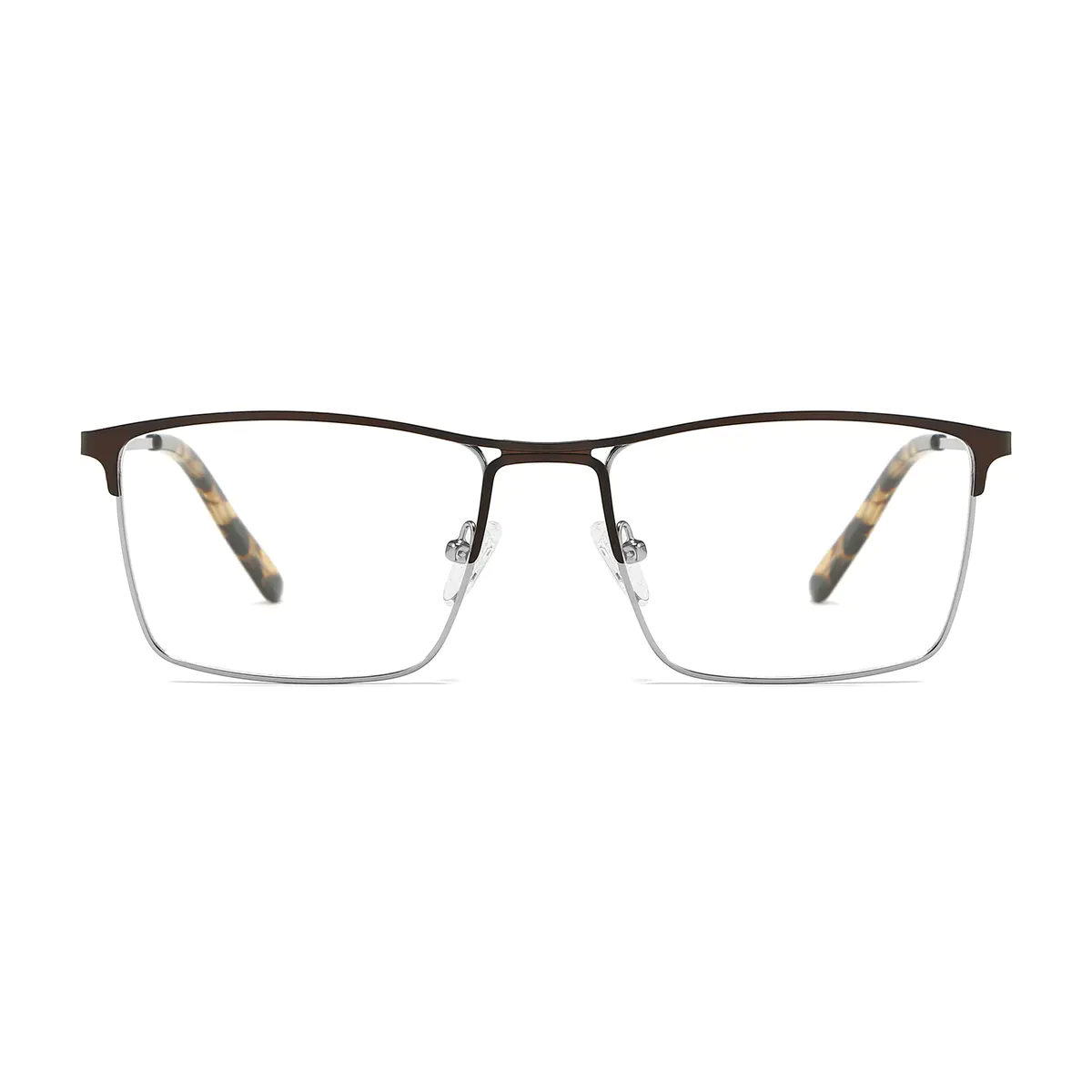 Rectangle Brown/Tortoiseshell Eyeglasses