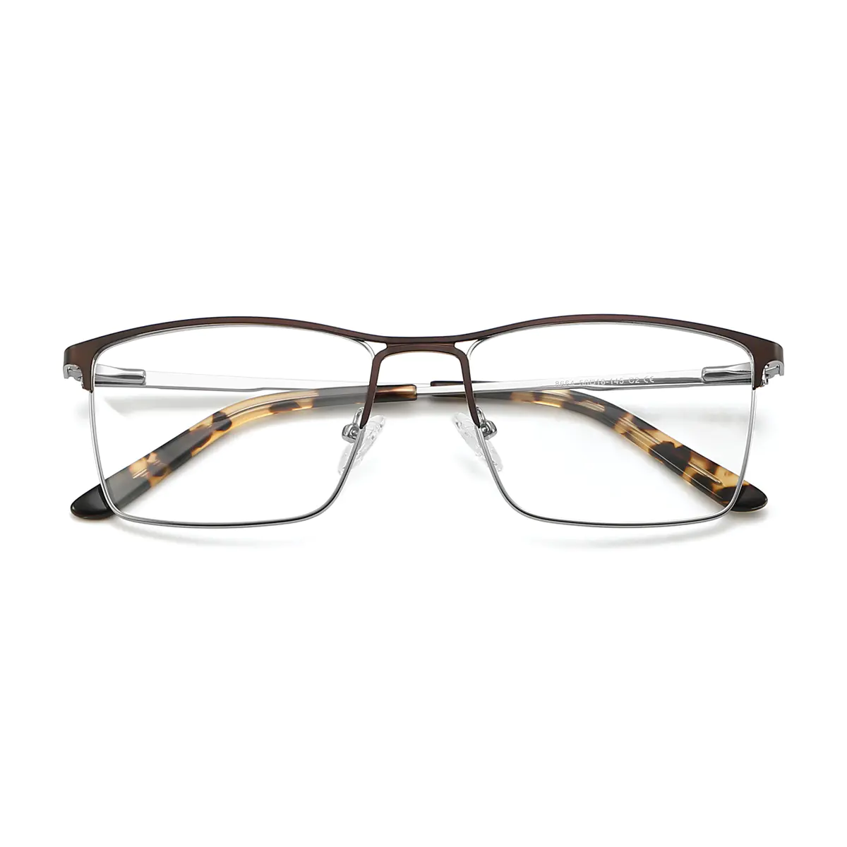 Rectangle Brown/Tortoiseshell Eyeglasses
