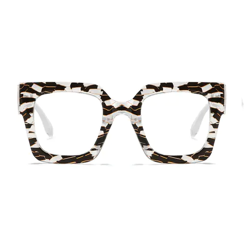 Square Black/Clear Eyeglasses