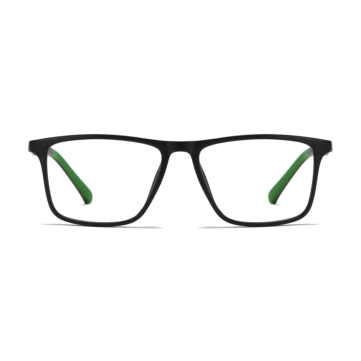 Rectangle Black Green