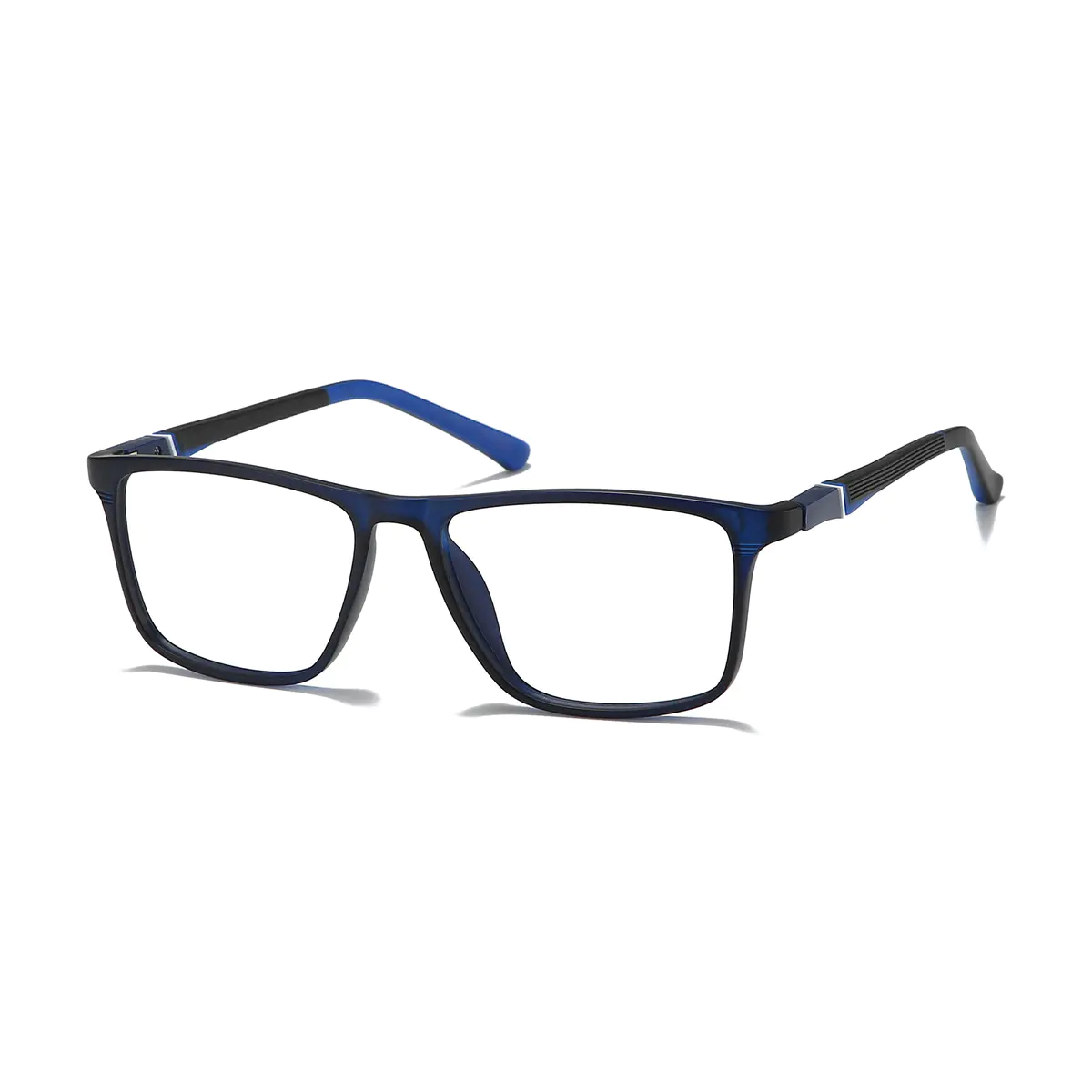 Rectangle Black Blue