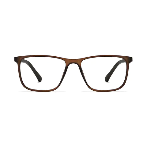Rectangle Brown/Black Eyeglasses
