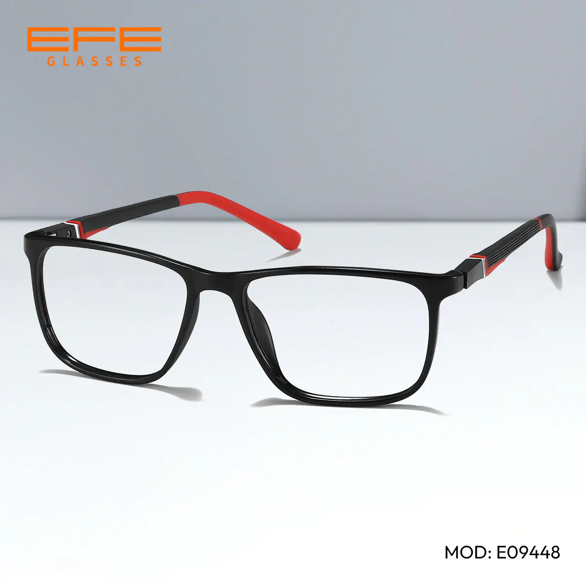 Rectangle Black/White Eyeglasses