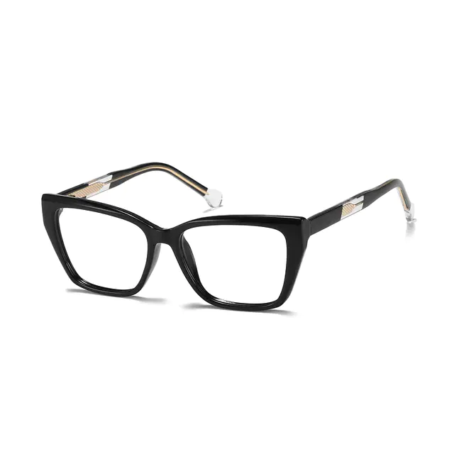 Rectangle Black Eyeglasses