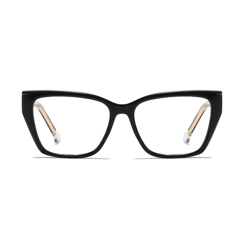 Rectangle Black Eyeglasses