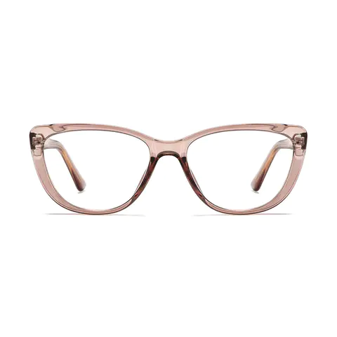 Oval Brown Clear