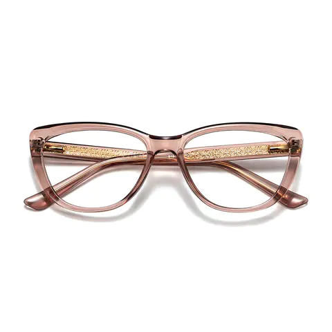 Oval Brown Clear