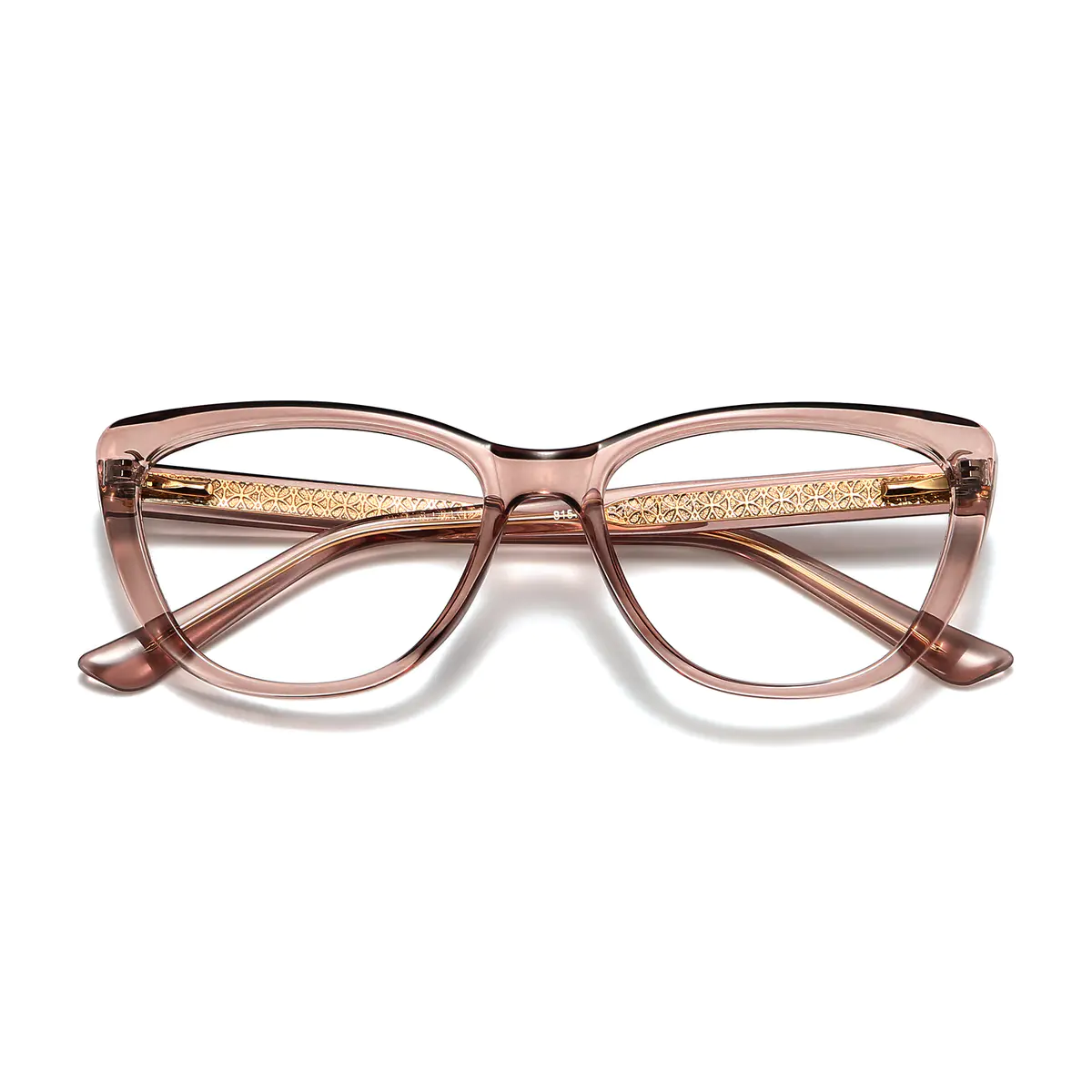 Oval Brown Clear