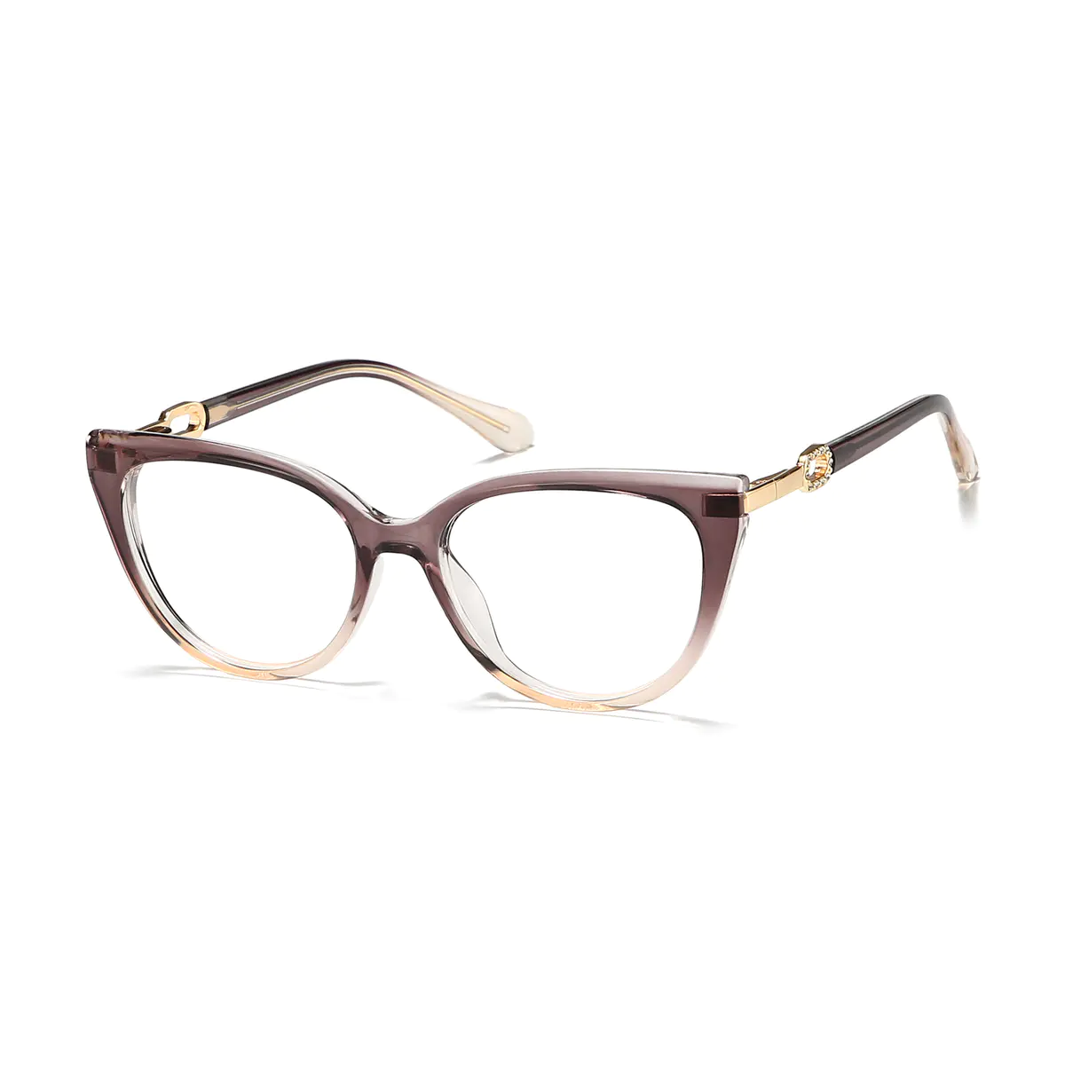 Oval Transparent Brown