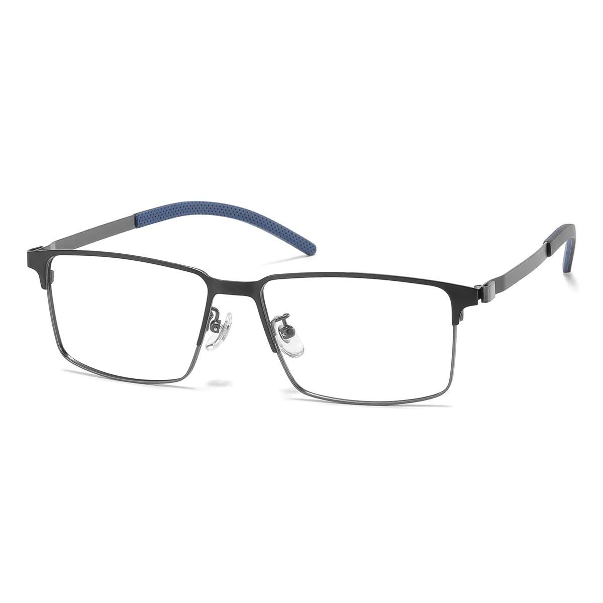 Browline Black Silver