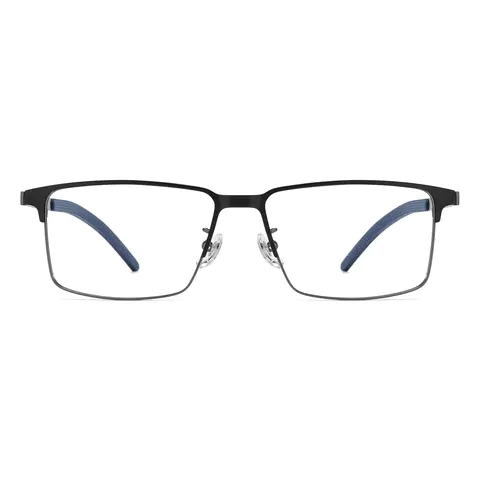Browline Black Silver