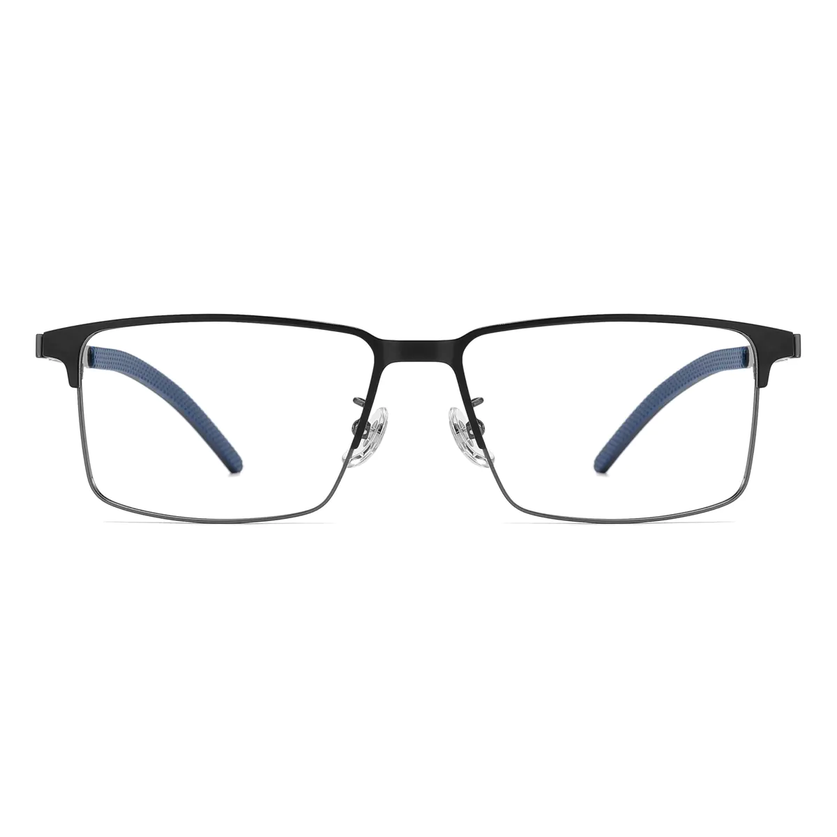 Browline Black Silver