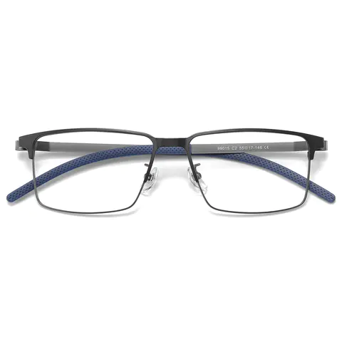 Browline Black Silver