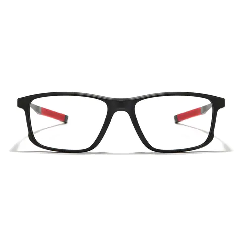 Rectangle Red Black