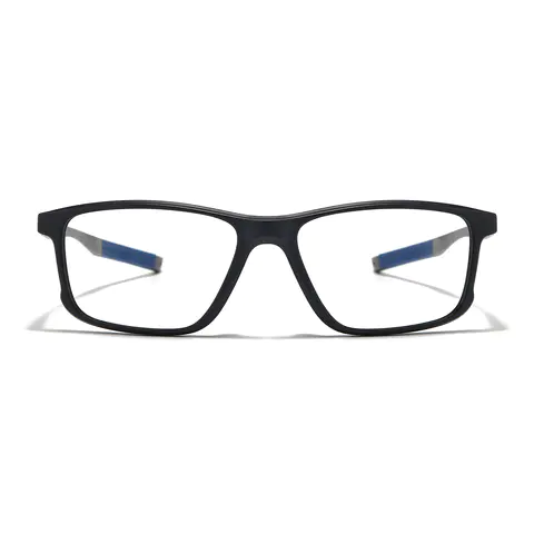 Rectangle Black Blue