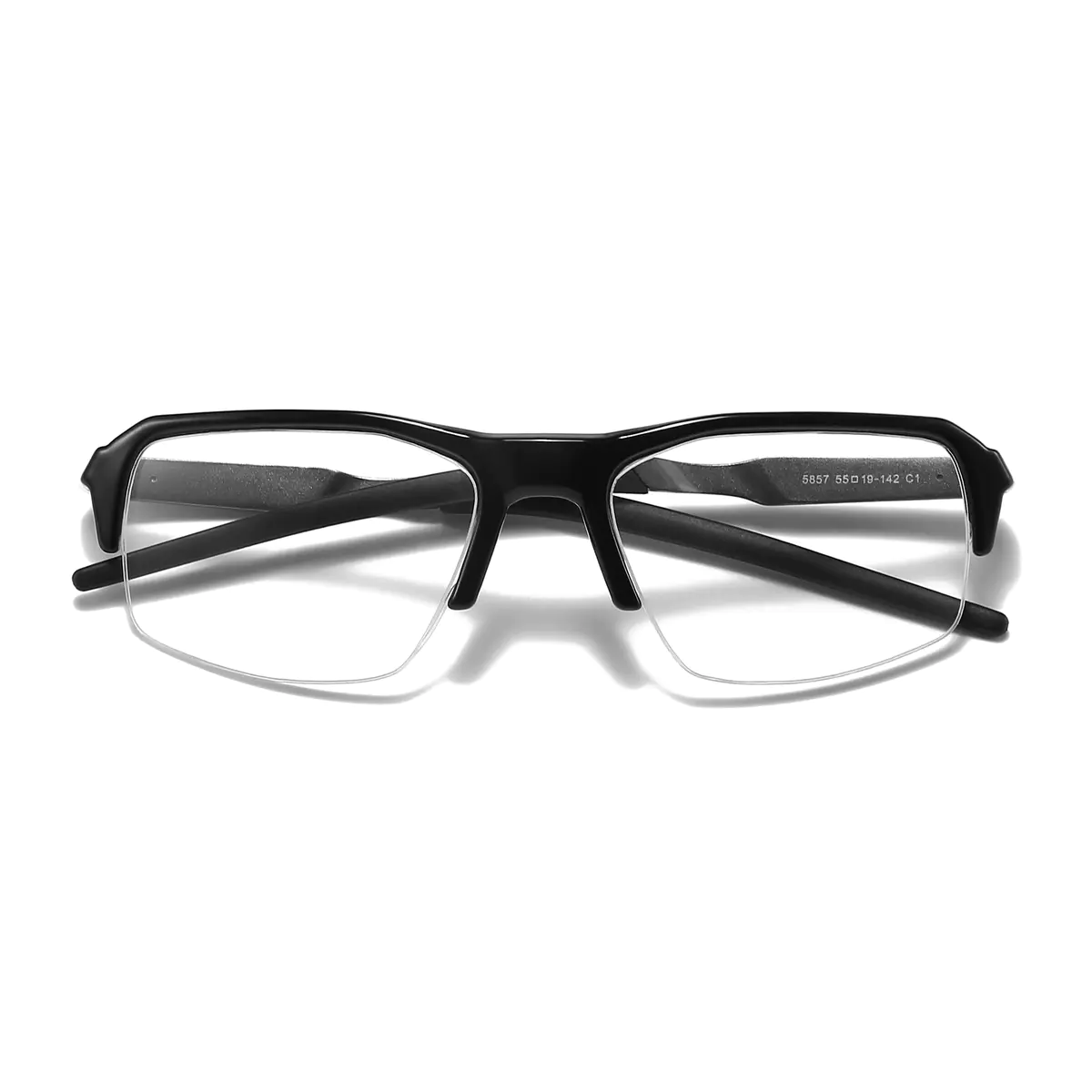 Rectangle Black Eyeglasses