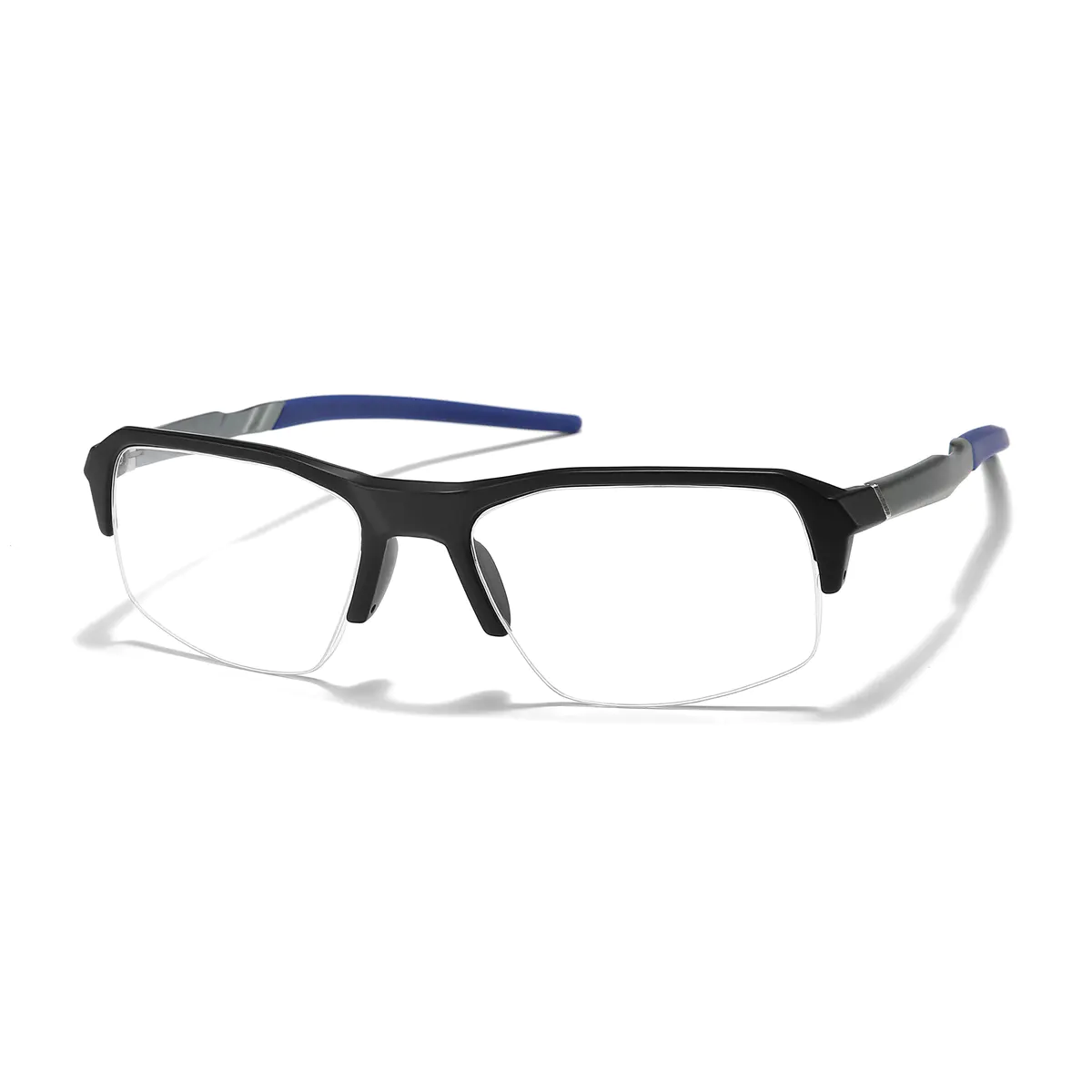 Rectangle Black Blue