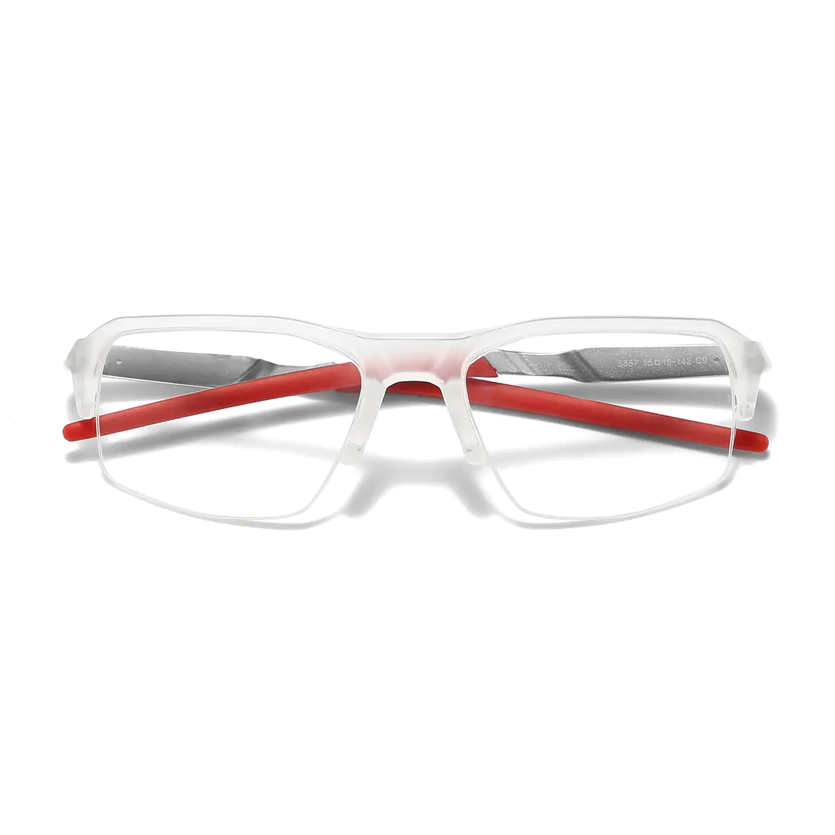 Rectangle Transparent Red