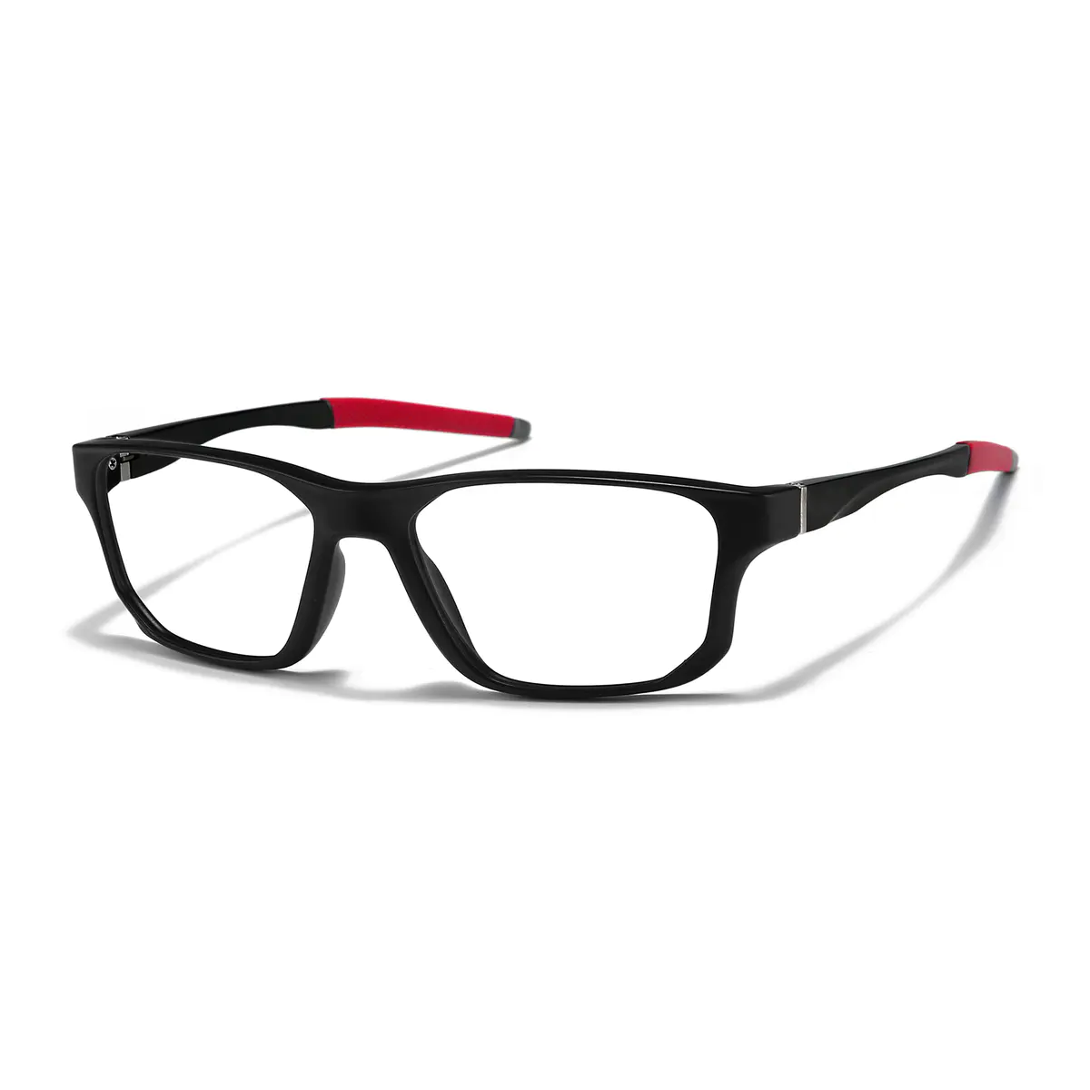 Rectangle Red Black