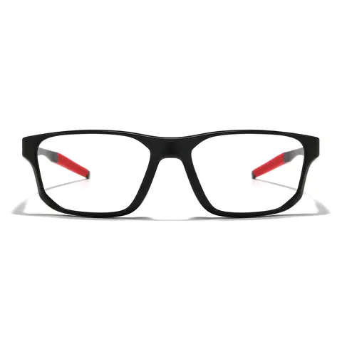 Rectangle Red Black