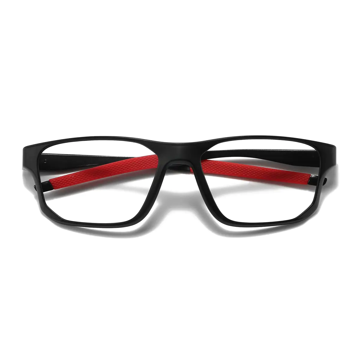 Rectangle Red Black