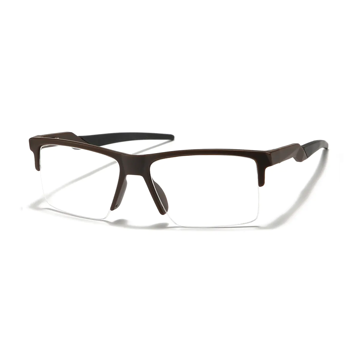 Square Matte Brown