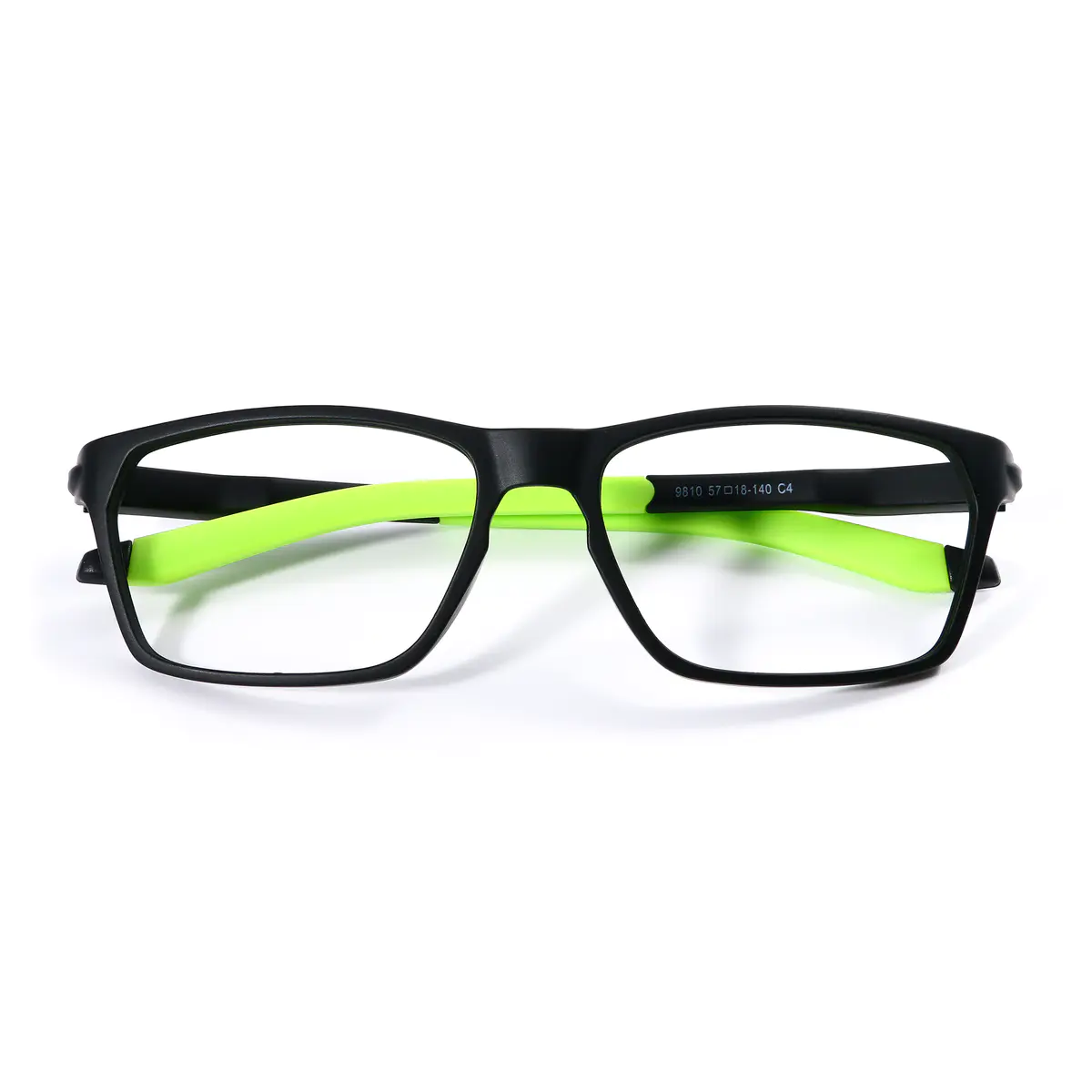 Black/Green TR90 Sports