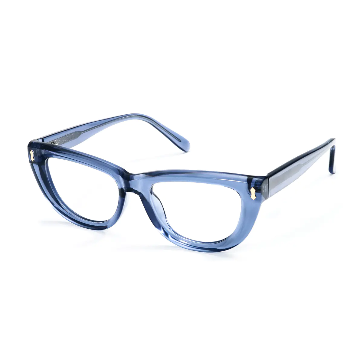 Transparent Blue Oval