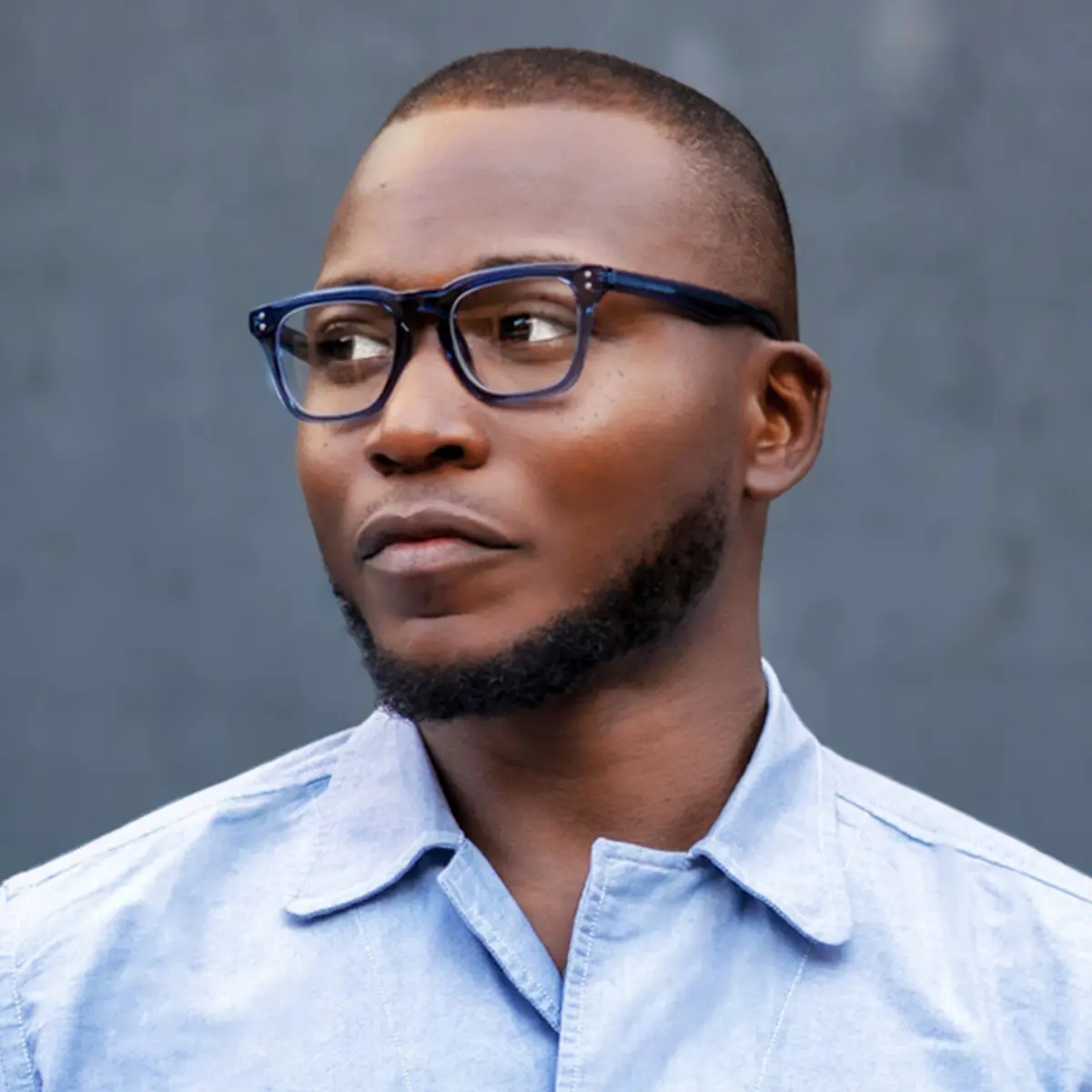 Transparent Blue Square