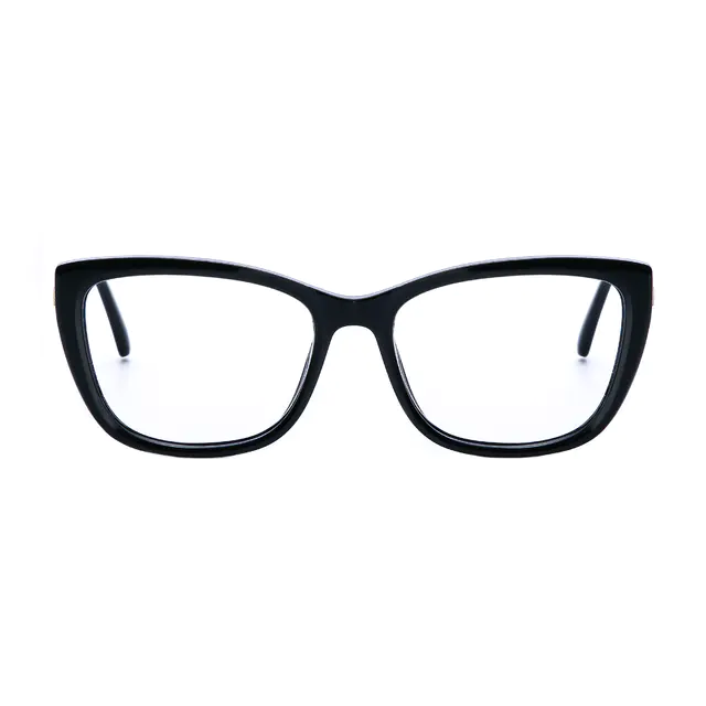 Cat-eye Black Eyeglasses