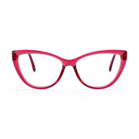 Transparent Crimson Statement
Bold