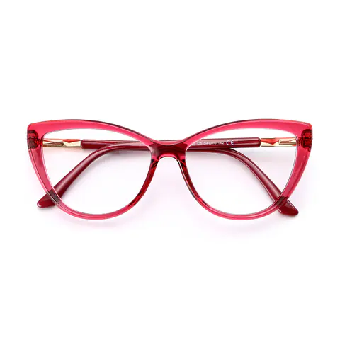 Transparent Crimson Statement
Bold