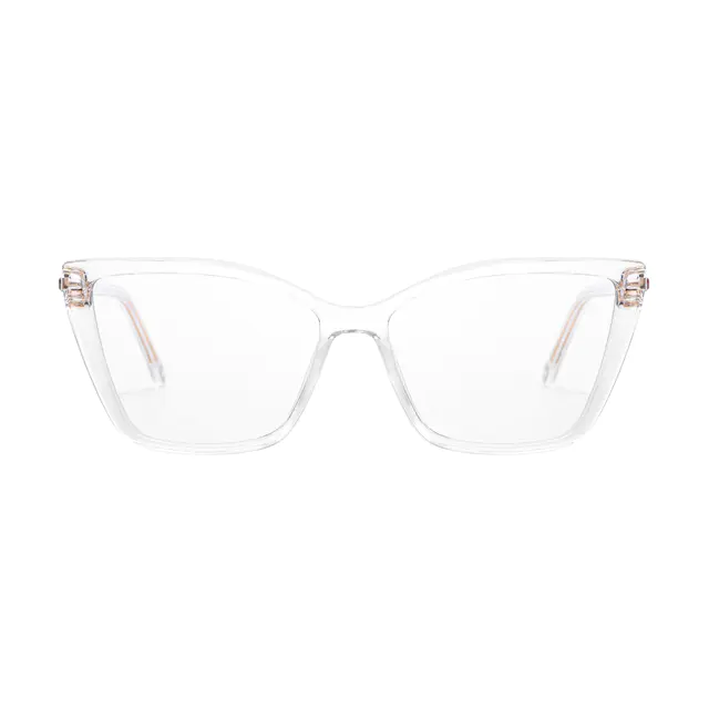 Square Clear Eyeglasses