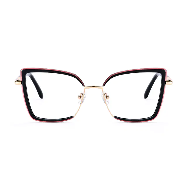Square Black Eyeglasses