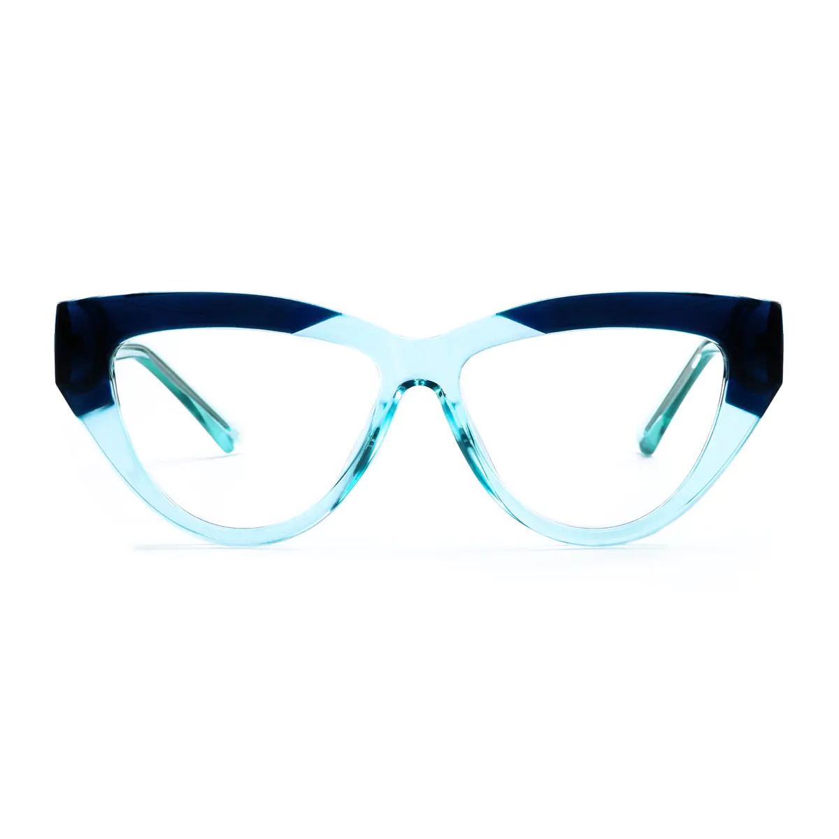 Clear Blue Oval