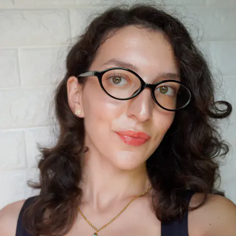 Oval Black Eyeglasses