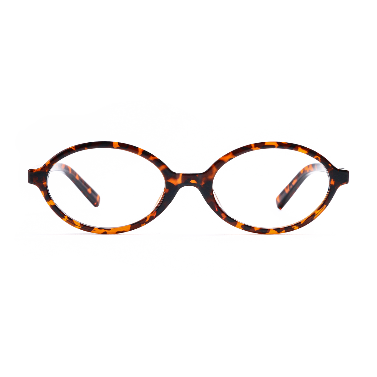 Oval Tortoiseshell Eyeglasses